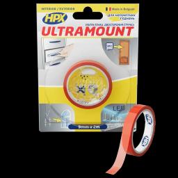 Стрічка двохстороння HPX UM0902 ULTRA MOUNT 9мм х 2м