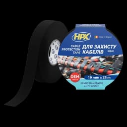 Стрічка для жгутування та захисту кабелів HPX TP1910 19мм х 25м