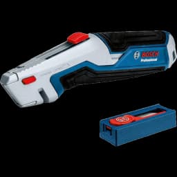 Висувний ніж та диспенсер із 10 лезами Bosch Professional (1600A027M5) 185 мм