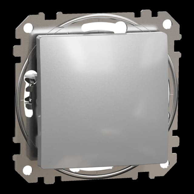 Вимикач Schneider Electric SDD113101 Sedna Design & Elements 1-клавішний алюміній