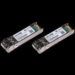 Пара SFP28 модулів MikroTik XS+2733LC15D