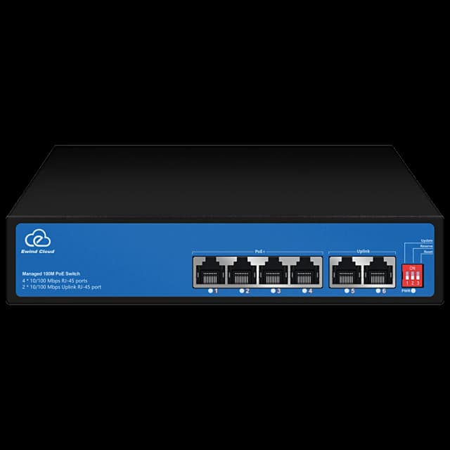 Комутатор 6 портів некерований Ewind EW-ES2006CF-AP PoE
