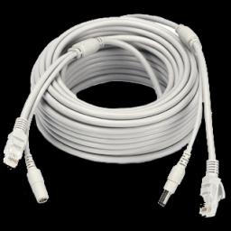 Патчкорд комбінований RJ-45 + DC 10м