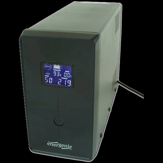 Джерело безперебійного живлення EnerGenie EG-UPS-033 1200ВA апроксимована синусоїда
