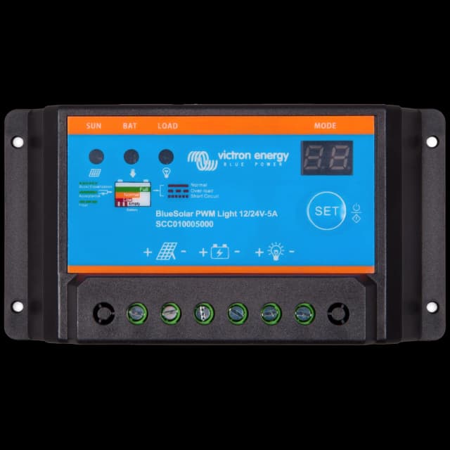 Контролер заряду Victron Energy BlueSolar PWM-Light Charge Controller 12/24-5