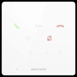 Аудіодомофон IP мережевий POE Hikvision DS-KH6000-E1/White