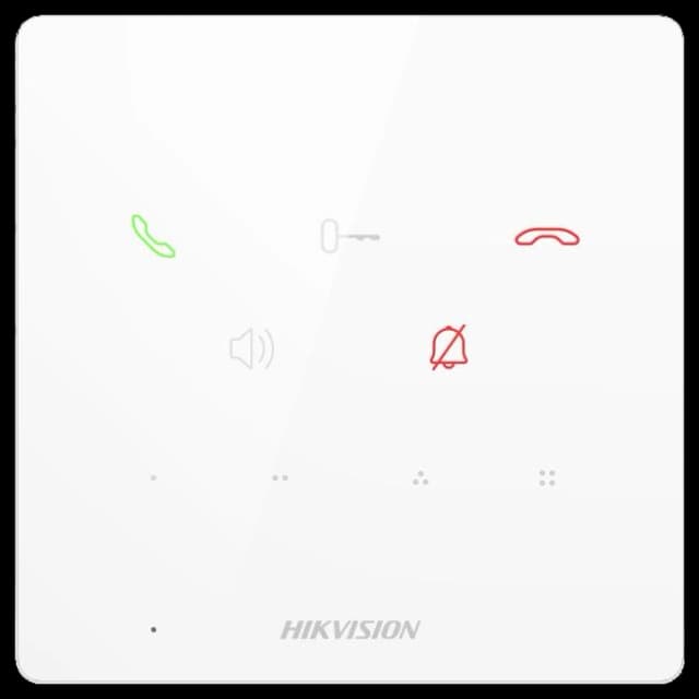 Аудіодомофон IP мережевий POE Hikvision DS-KH6000-E1/White