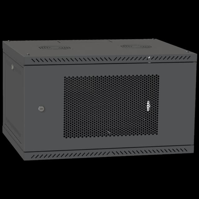 Шафа серверна IPCOM CH-6U 600x600 перфорація RAL9005