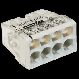 Клема Wago COMPACT 2273-208 8 -дротова 0.5-2.5мм2