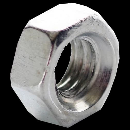 Гайка шестигранна APRO М6 DIN 934 кл. міц. 6 цинк білий (пач. 200 шт.)