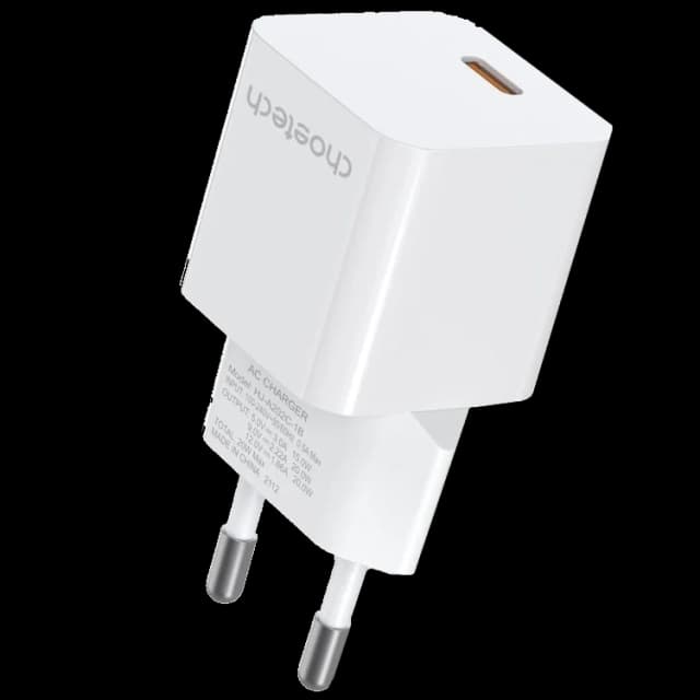 Адаптер Choetech PD5010 mini White PD20W GAN USB-C