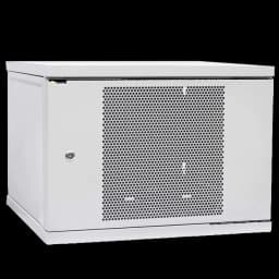 Шафа телекомунікаційна двері перф (сірий) IPCOM 9U 600x450