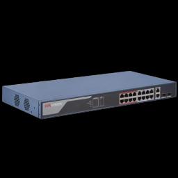 Комутатор 18 портів керований Hikvision DS-3E1318P-EI(B)