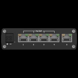 Комутатор 5 портів некерований Teltonika TSW101 POE+ для використання в транспорті