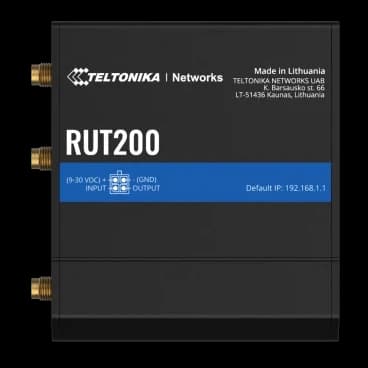 Промисловий стільниковий маршрутизатор Teltonika RUT200 з 4G LTE, Wi-Fi
