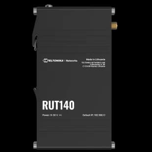 Промисловий стільниковий маршрутизатор Teltonika RUT140 на DIN-рейку