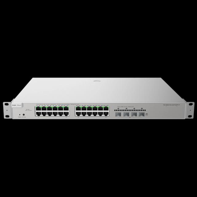 Комутатор 24 порти керований Ruijie Reyee RG-NBS5100-24GT4SFP-P POE L3