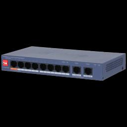 Комутатор 8 портів керований Dahua DH-CS4010-8ET2GT-60
