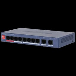 Комутатор 8 портів керований Dahua DH-CS4010-8GT-110-V2 PoE