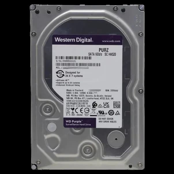Жорсткий диск Western Digital Purple 3.5" 4TB (WD43PURZ)