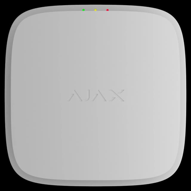 Сповіщувач Ajax EN54 FireProtect (Smoke/Sounder) white пожежний димовий зі звуковим оповіщенням