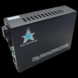 Медіаконвертор ALISTAR X3S 100M 10/100BASE-T RJ-45 - 100BASE-FX 1SM WDM SC 20KM TX1310/RX1550nm LFP