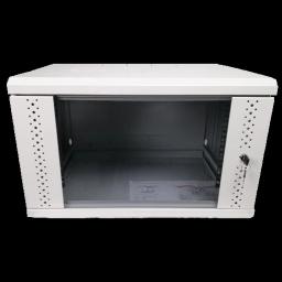 Шафа EServer 12U 600х350х637 скло, сіра