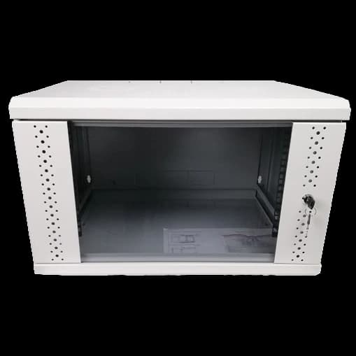 Шафа EServer 12U 600х350х637 скло, сіра