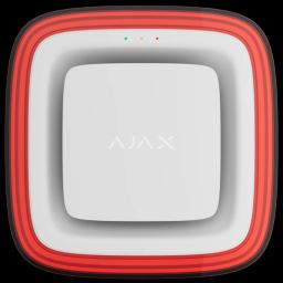 Cповіщувач Ajax EN54 FireProtect (Sounder/VAD) white пожежний світлозвуковий