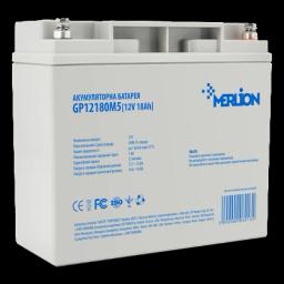 Акумуляторна батарея MERLION AGM GP12180M5 12В 18 А•г