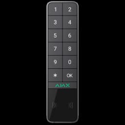 Бездротова клавіатура Ajax Keypad Outdoor graphite