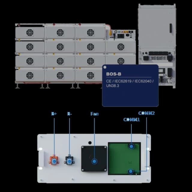 Літієва акумуляторна батарея Deye BOS-B-Pack16-A3