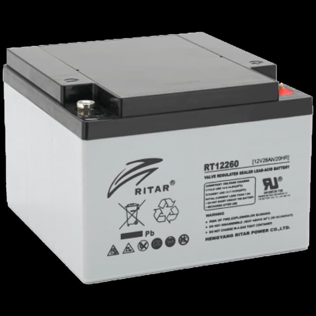 Акумуляторна батарея Ritar RT12260 (12V26AH)