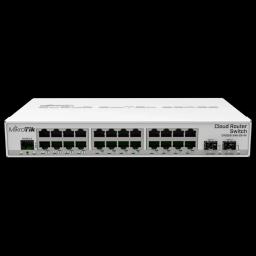 Комутатор 24 порти керований MikroTik 326-24G-2S+IN (CRS326-24G-2S+IN)