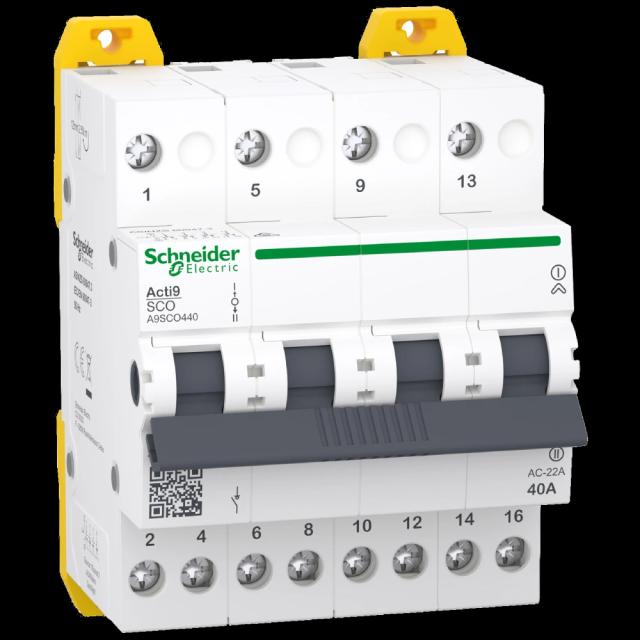 Перемикач 3-х позиційний Schneider Electric iSSW Acti9 4P 40A