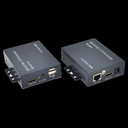 Активний подовжувач HDMI сигналу UTP кабелю cat5e 120 м