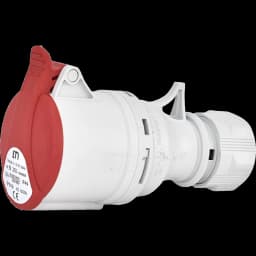 Розетка кабельна ЕТІ ES-3253 IP44 32A 400V 3P+N+PE