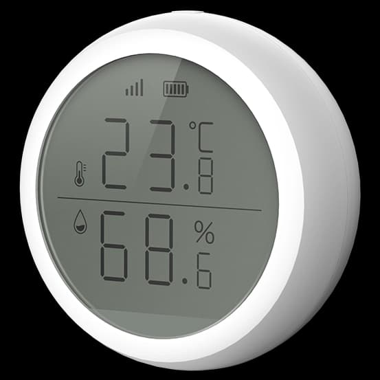 Датчик температури та вологості Dnake MIR-TE100-TY ZigBee 3.0