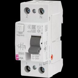 Реле диференційне (ПЗВ) ЕТІ 2р EFI6-P2 25/0,03 тип AC (6kA)