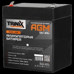 Акумуляторна батарея TRINIX 12V4Ah/20Hr