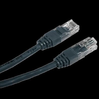 Патч-корд Cablexpert PP12-5M/BK 5 м кат.5Е чорний