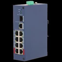 Комутатор 10 портів керований Dahua DH-CHS4110-8ET-110 PoE