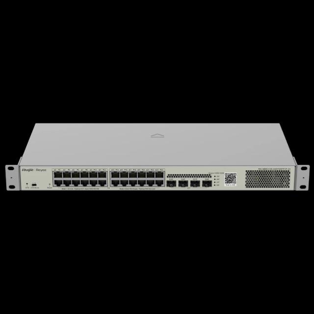 Комутатор 24 порти керований Ruijie RG-NBS3100-24GT4SFP-P-V2 L2 POE