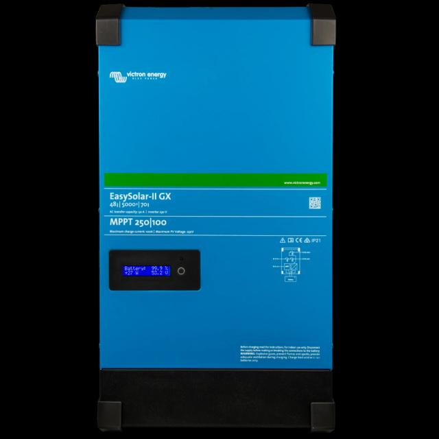 Інвертор Victron Energy EasySolar-II 48/5000/70-50 MPPT 250/100 GX однофазний чиста синусоїда
