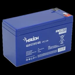 Свинцево-кислотна акумуляторна батарея MERLION ORBUS GLO1272F2 12 V 7.2Ah