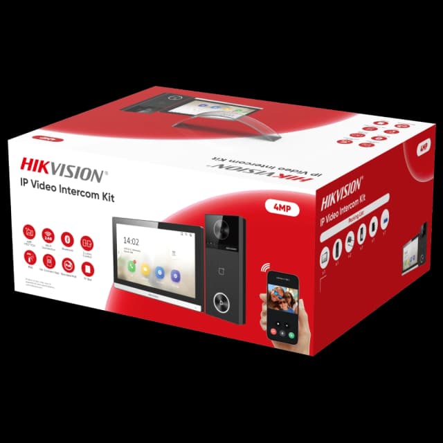 Комплект IP-відеодомофона Hikvsion DS-KIS610-P