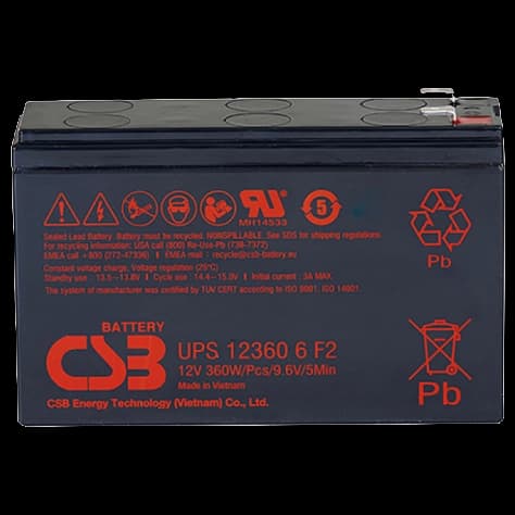 Акумуляторна батарея CSB UPS123606F2/F1 12V6Ah
