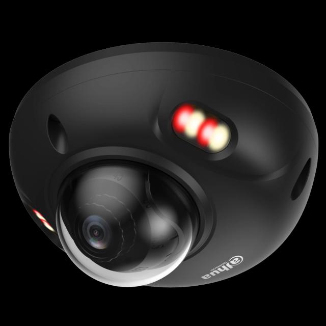 IP відеокамера Dahua DH-IPC-HDBW3649F-AS-IL-Black 6МП (2.8мм) з мікрофоном