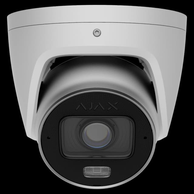 IP відеокамера Ajax TurretCam HLVF (8 Mp) (2.8-12мм) ASP white