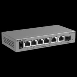 Комутатор 6 портів керований хмарно Ruijie RG-ES207GS-LP PoE